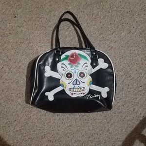 Skull Bowler Bag